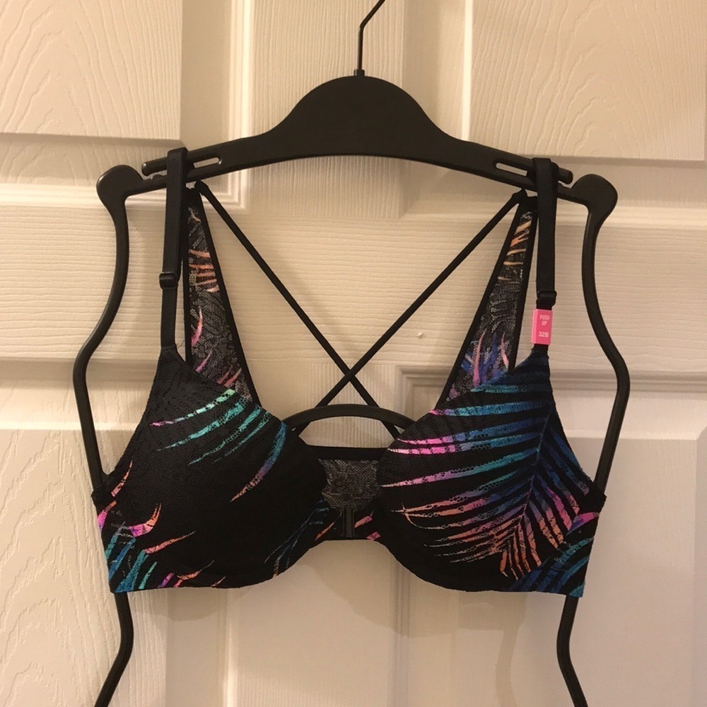 💖Victoria Secret PINK Push-Up Racerback Bra